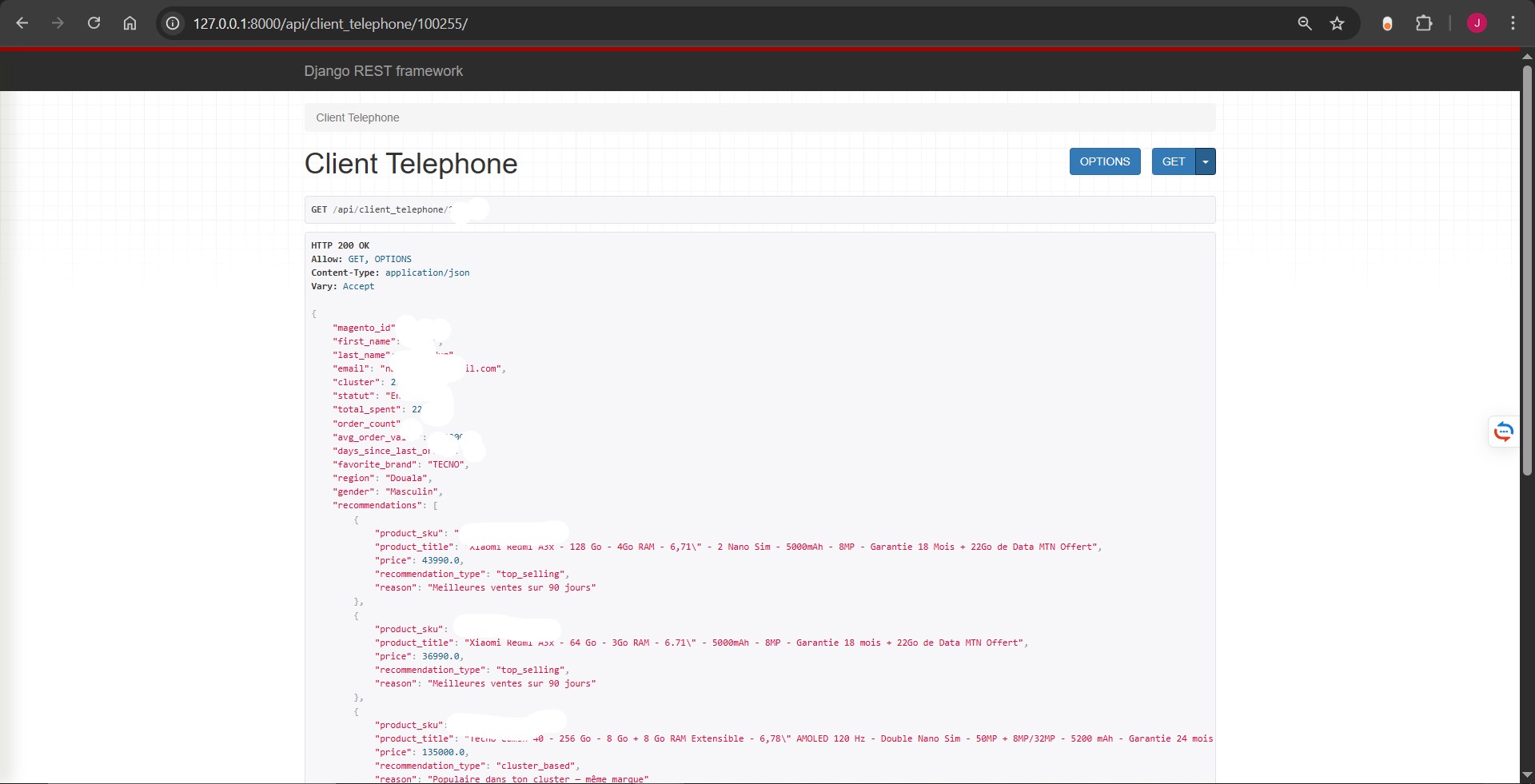 Une image d'un site